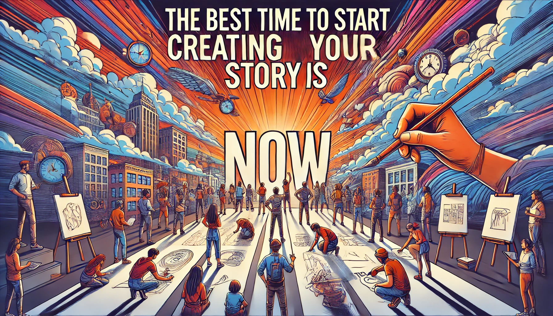 The Best Time to Start Creating Your Story is Now